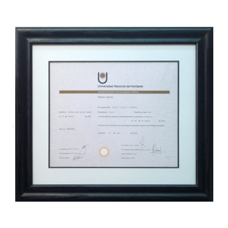 Marcos para cuadros laminas Taller de enmarcado - 01) Diplomas - Certificados